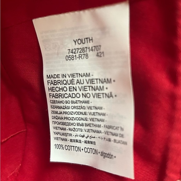 Jordan Classic Youth Red Bucket Hat - Picture 5 of 5